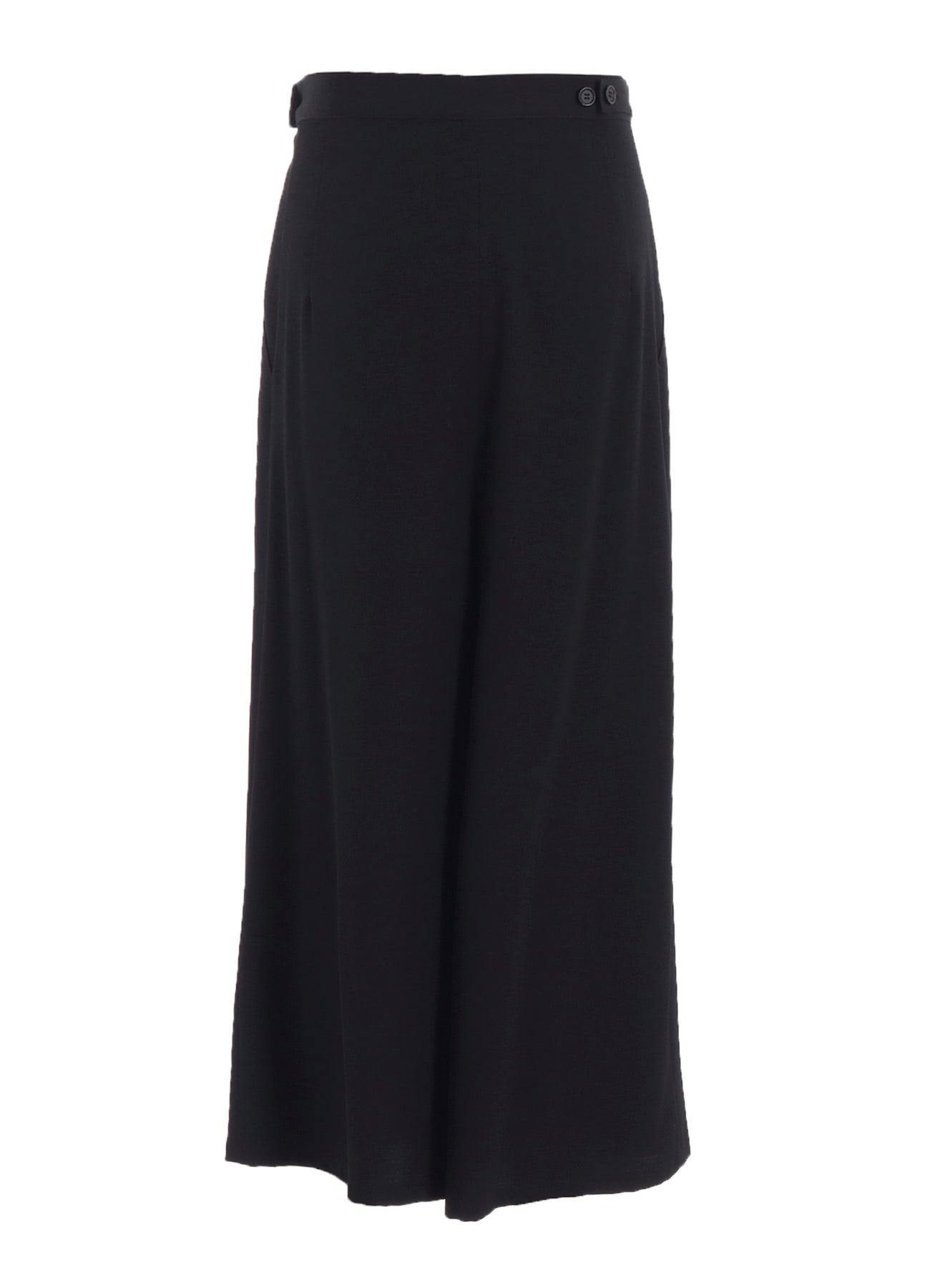 WOOL GABARDINE  FLARE PANTS