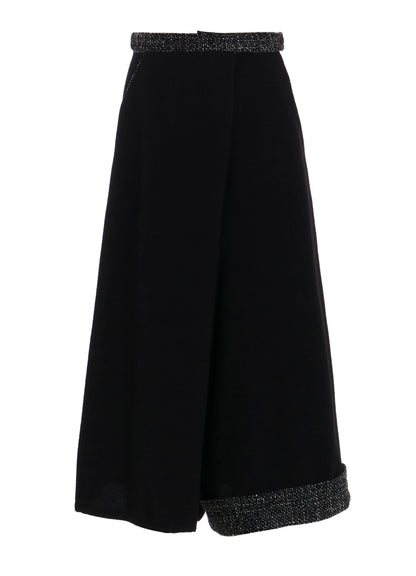 COMBINATION TUCKED PANTS