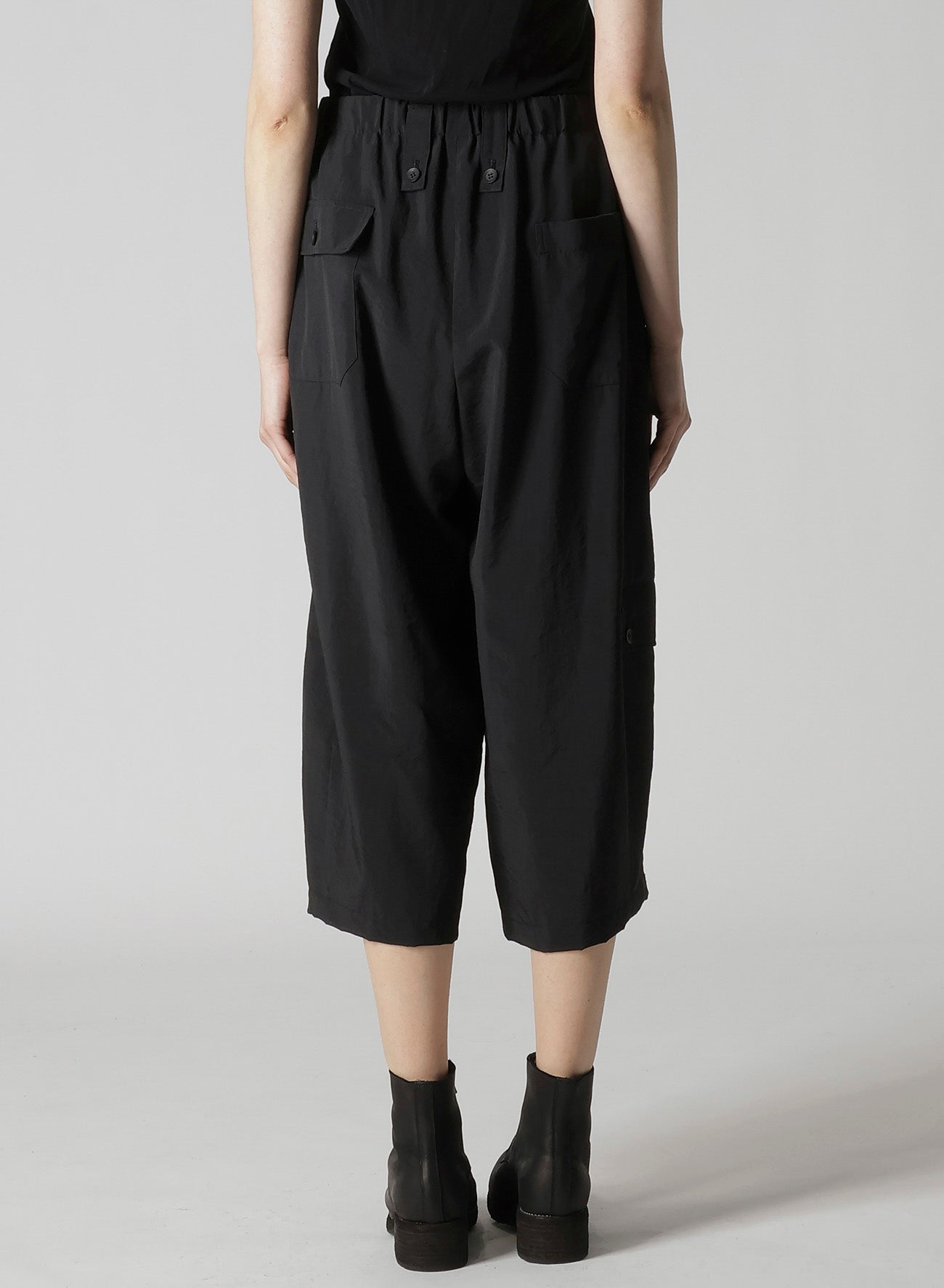 Ny/Si TAFFETA FLAP D WIDE PANTS