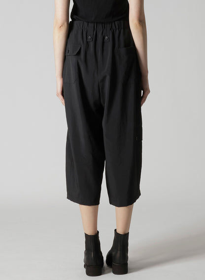 Ny/Si TAFFETA FLAP D WIDE PANTS