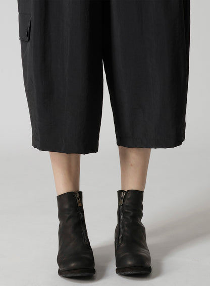 Ny/Si TAFFETA FLAP D WIDE PANTS