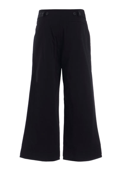 TWILL S VENT WIDE PANTS