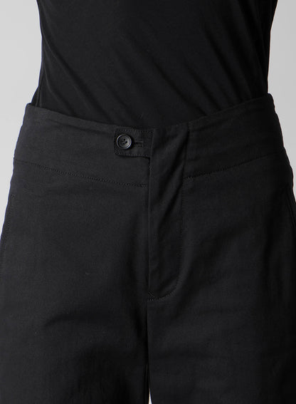 TWILL S VENT WIDE PANTS