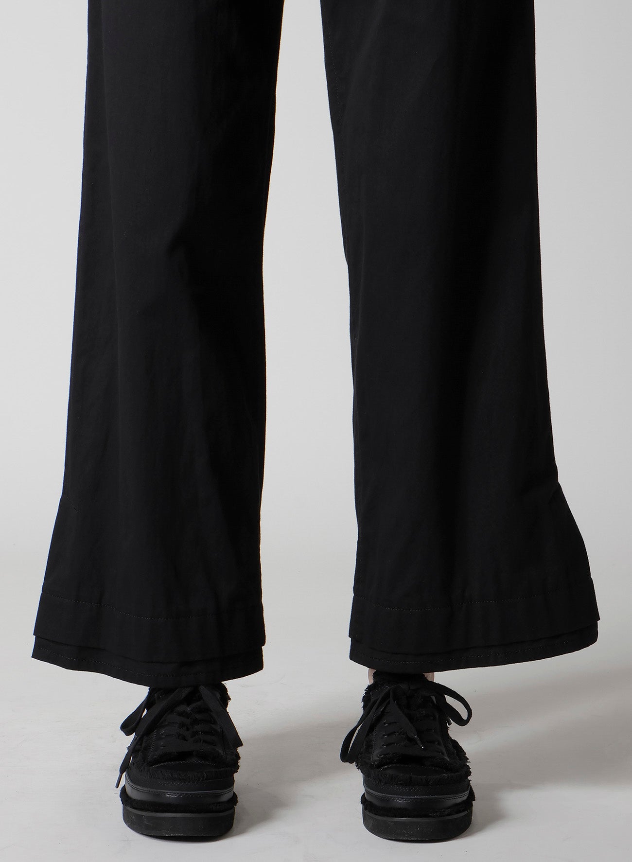 TWILL S VENT WIDE PANTS