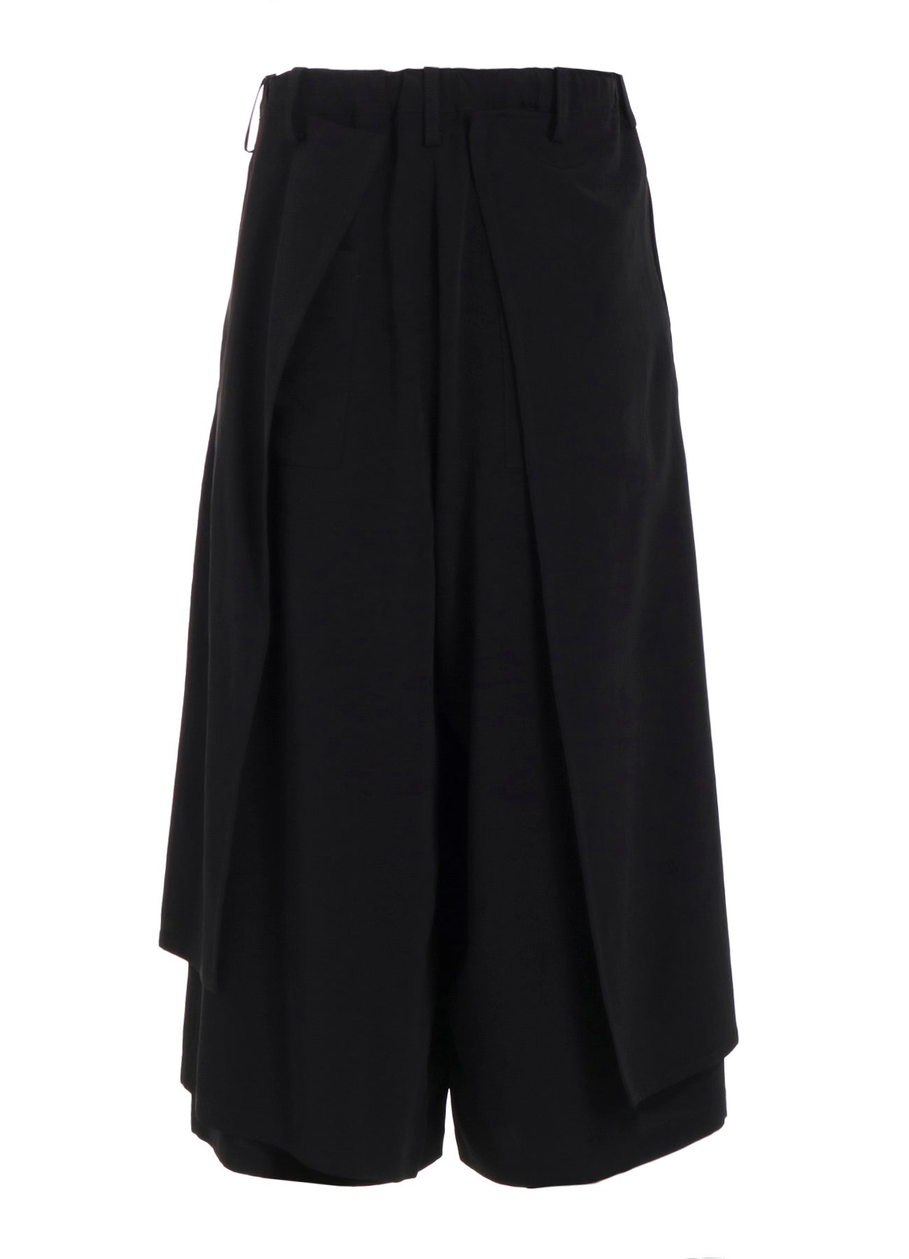 TA/PE CREPE DE CHINE F BUTTON WRAP PANTS