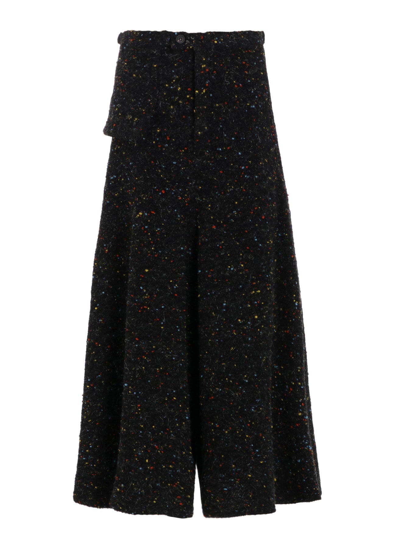 TWEED FLARED SKIRT PANTS