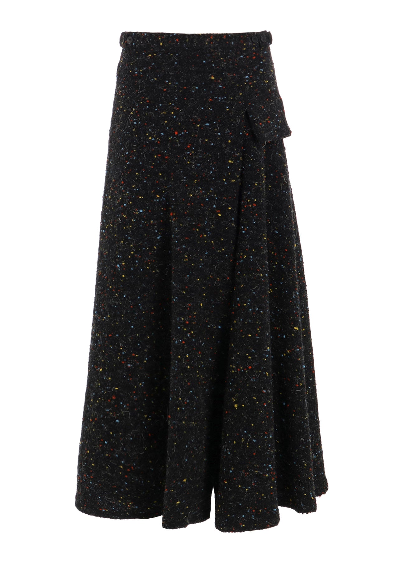 TWEED FLARED SKIRT PANTS