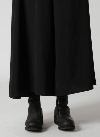 TA/PE CREPE DE CHINE FLARE PANTS