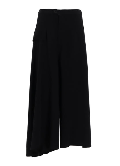 TA/PE CREPE DE CHINE FLARE PANTS