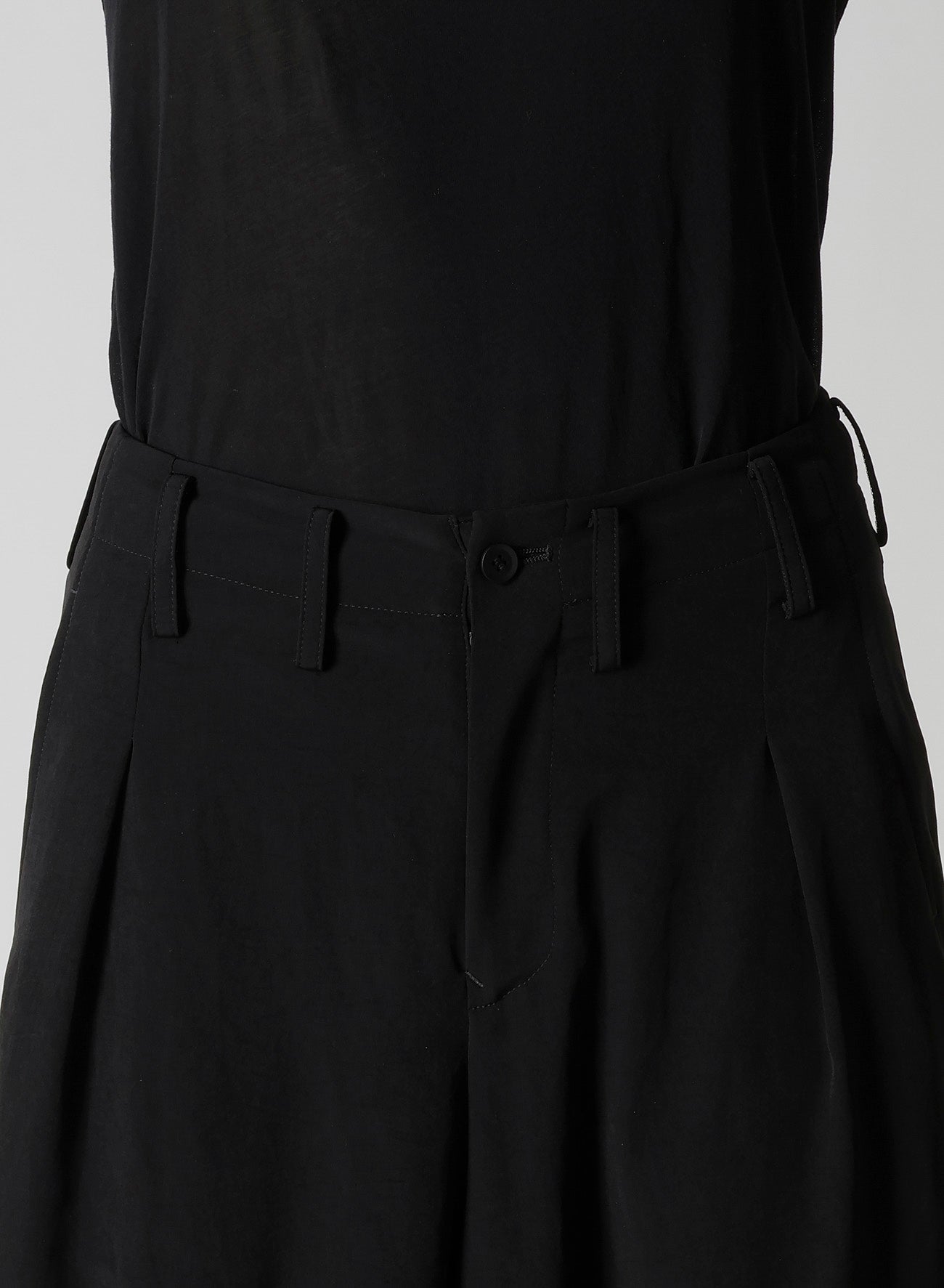TA/PE CREPE DE CHINE F GATHERED PANTS