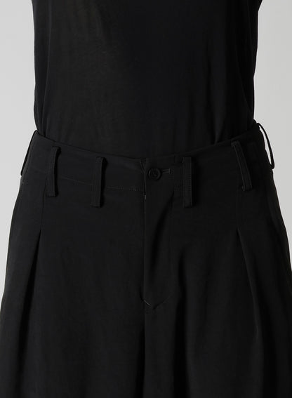 TA/PE CREPE DE CHINE F GATHERED PANTS