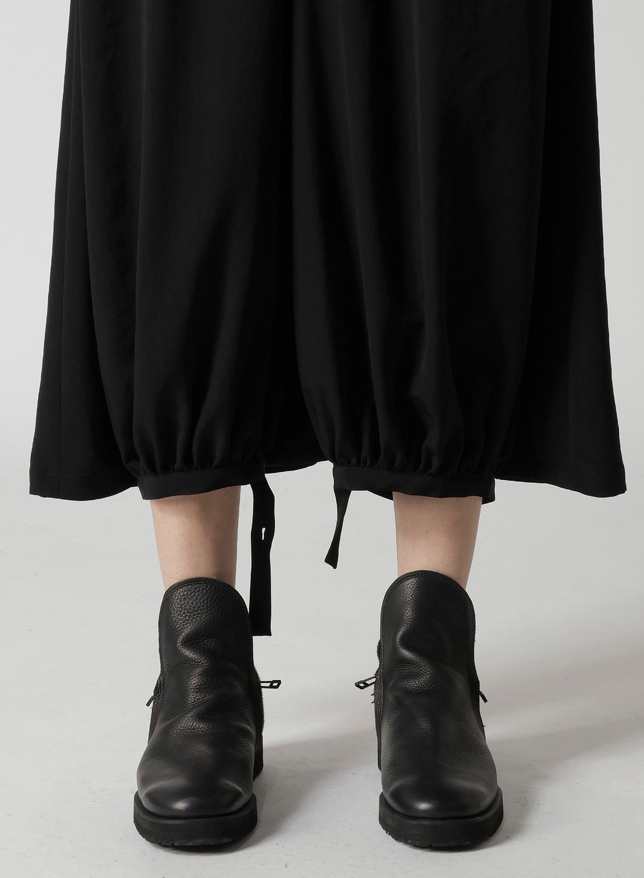 TA/PE CREPE DE CHINE F GATHERED PANTS