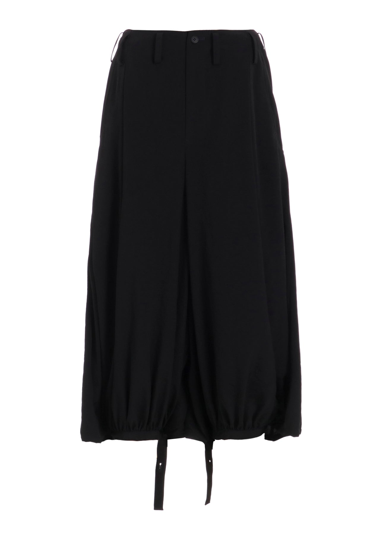 TA/PE CREPE DE CHINE F GATHERED PANTS