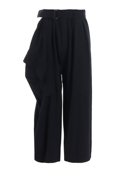 W/SAXONY  R DRAPED WIDE PANTS