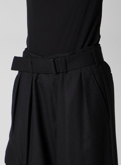 W/SAXONY  R DRAPED WIDE PANTS