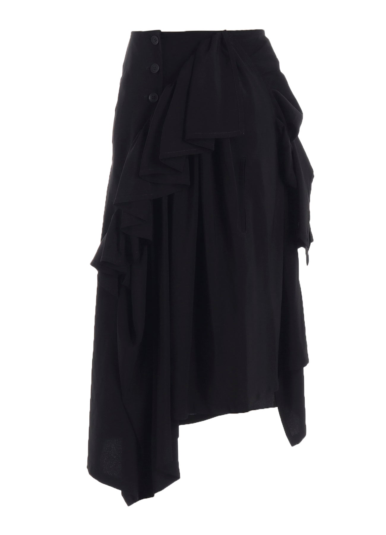 SLAB DE SHINE GATHERED SKIRT