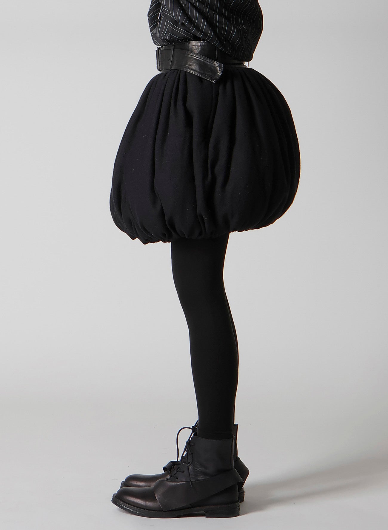 SOFT WOOL A FUWAFUWA PUMPKIN SKIRT – THE SHOP YOHJI YAMAMOTO