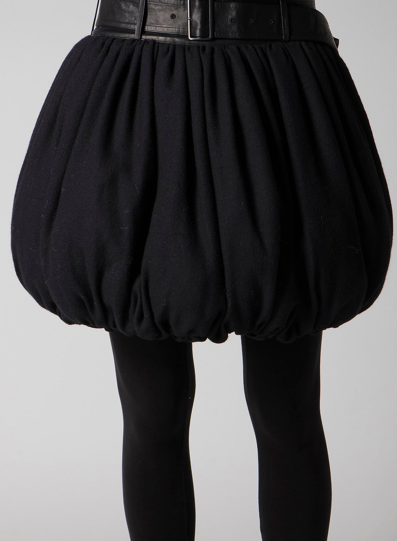 SOFT WOOL A FUWAFUWA PUMPKIN SKIRT – THE SHOP YOHJI YAMAMOTO