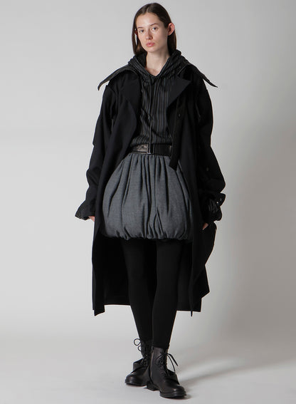 SOFT WOOL C FUWAFUWA PUMPKIN SKIRT