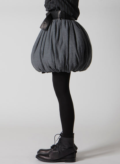 SOFT WOOL C FUWAFUWA PUMPKIN SKIRT