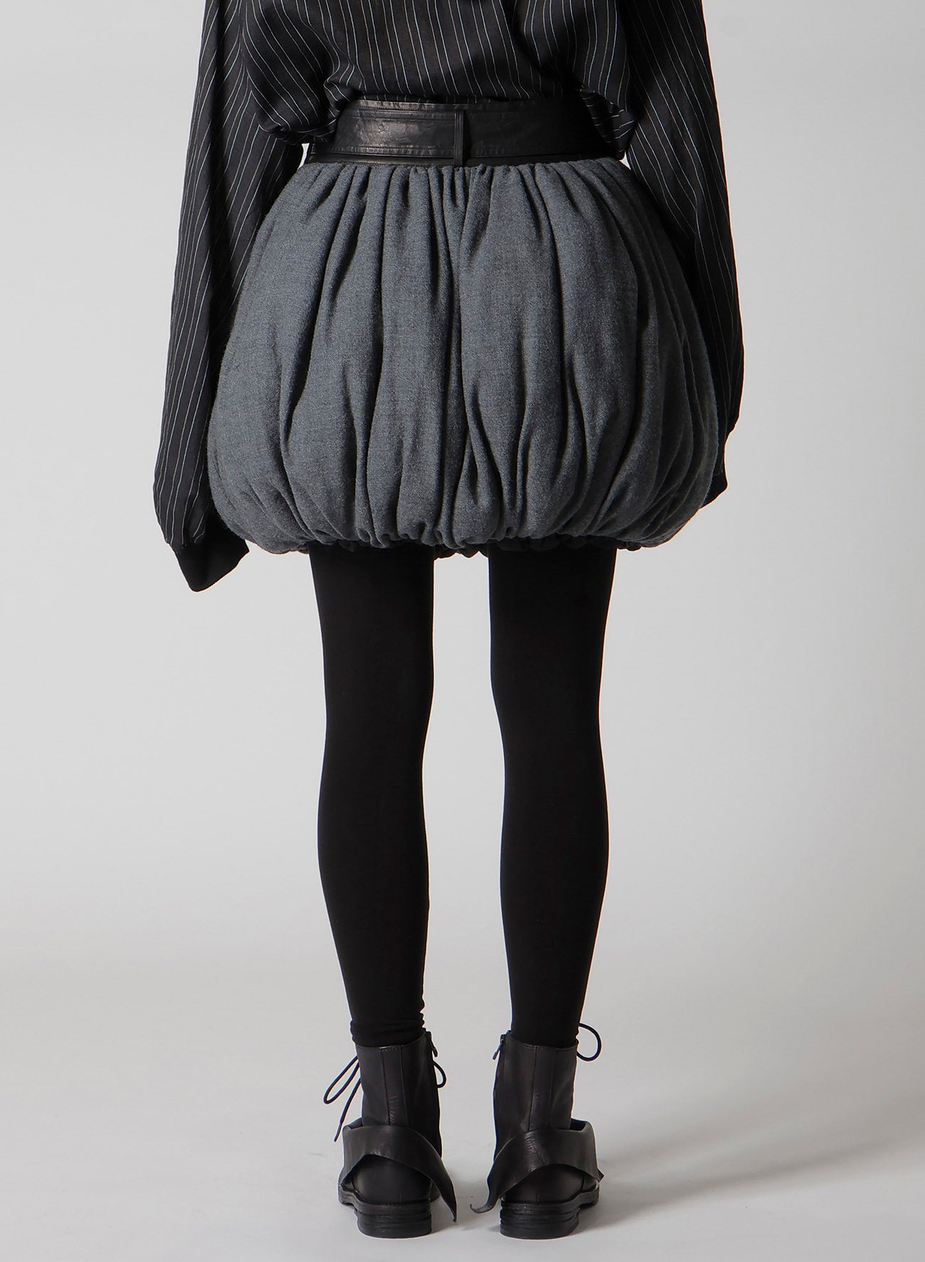 SOFT WOOL C FUWAFUWA PUMPKIN SKIRT