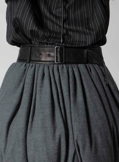 SOFT WOOL C FUWAFUWA PUMPKIN SKIRT