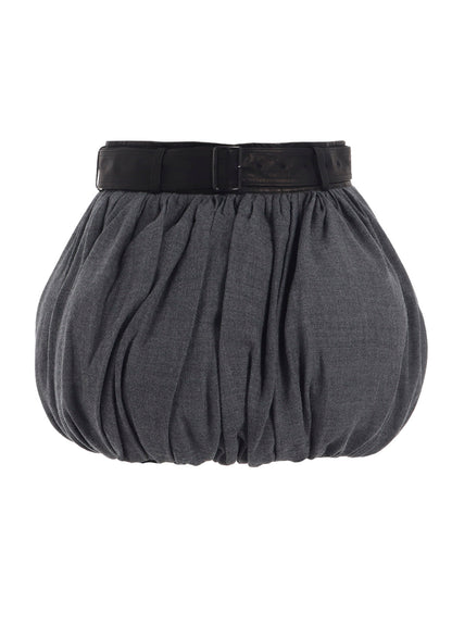 SOFT WOOL C FUWAFUWA PUMPKIN SKIRT