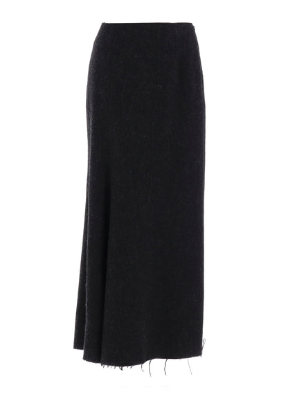 TWEED CLOTH LONG SKIRT