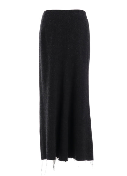 TWEED CLOTH LONG SKIRT