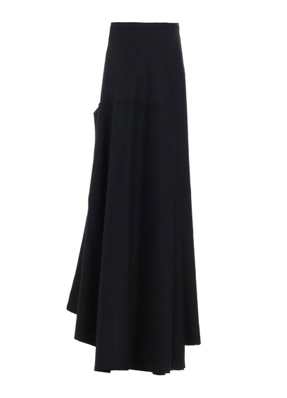W/SAXONY PLEATED SKIRT