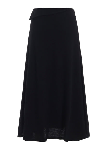 SOFT WOLLEN 1/14 B FOLDED DETAIL SKIRT