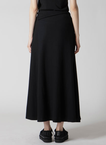 SOFT WOLLEN 1/14 B FOLDED DETAIL SKIRT