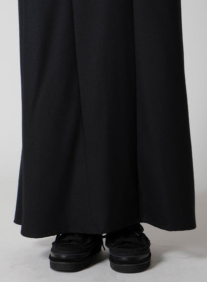 W/SAXONY  B DRAPED HIGH WAIST SKIRT