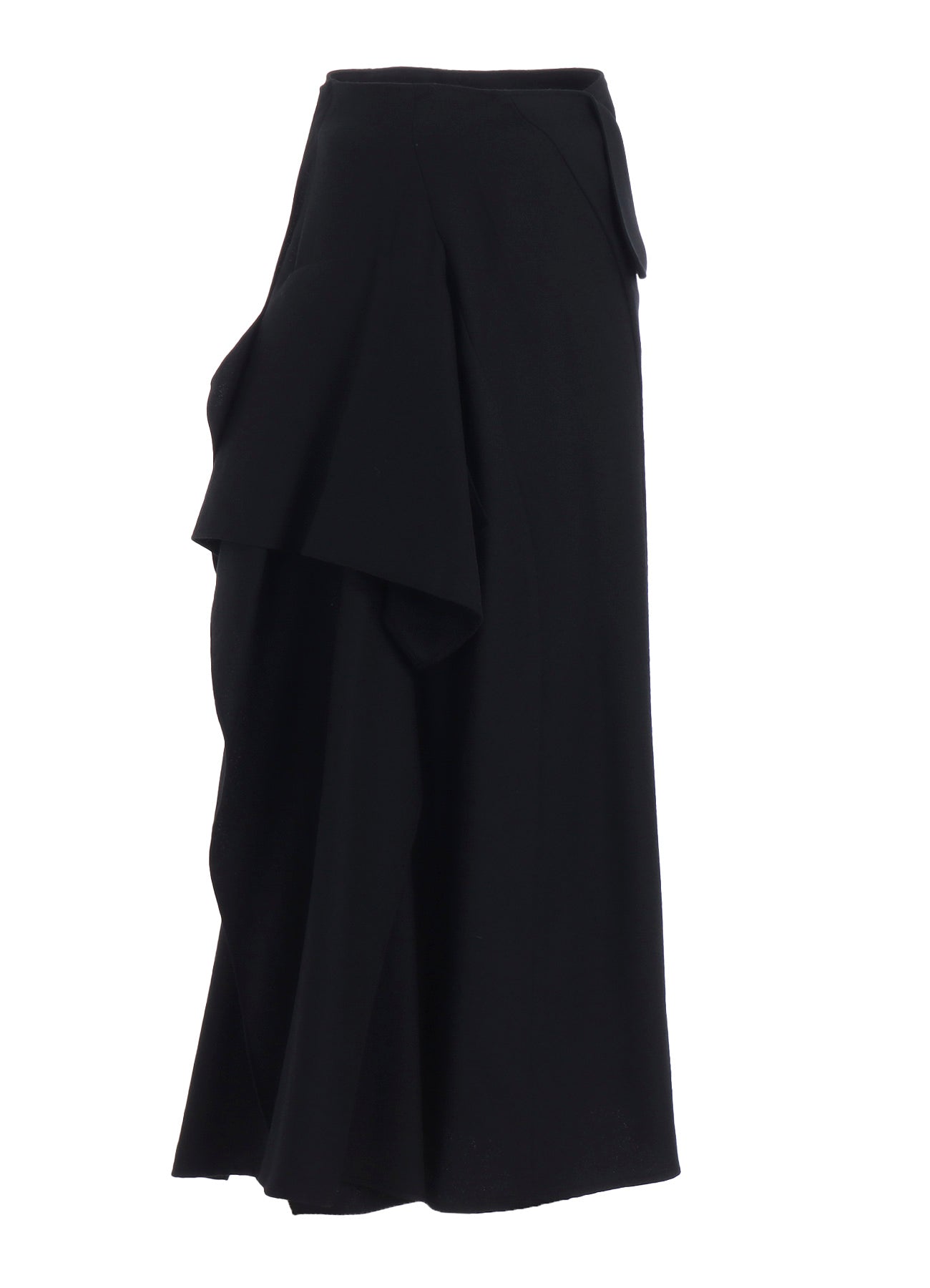 W/SAXONY  B DRAPED HIGH WAIST SKIRT