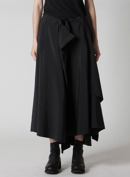 Ny/Si TAFFETA R GATHERED SKIRT