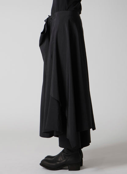Ny/Si TAFFETA R GATHERED SKIRT
