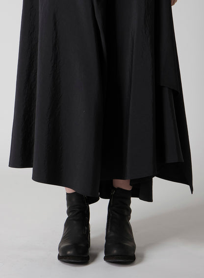 Ny/Si TAFFETA R GATHERED SKIRT