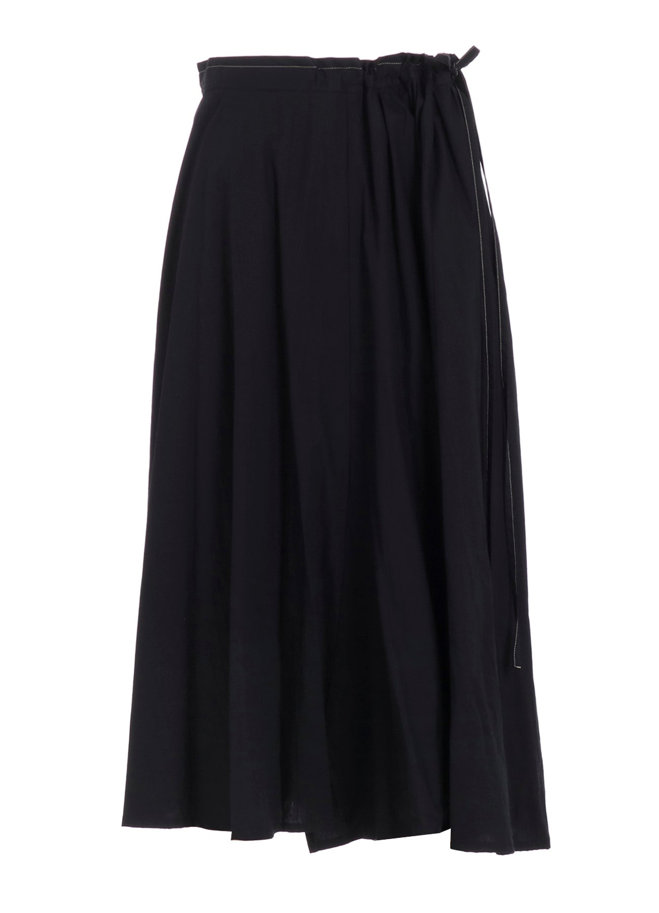 COTTON BROAD L GATHERED FLARE SKIRT