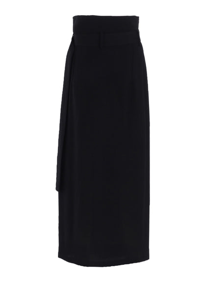 SOFT WOOL A HIGH WAIST SKIRT