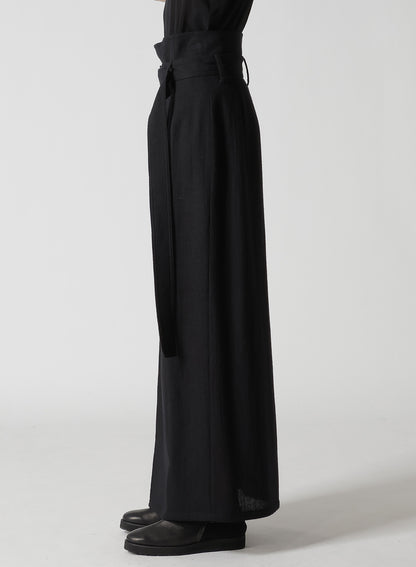 SOFT WOOL A HIGH WAIST SKIRT