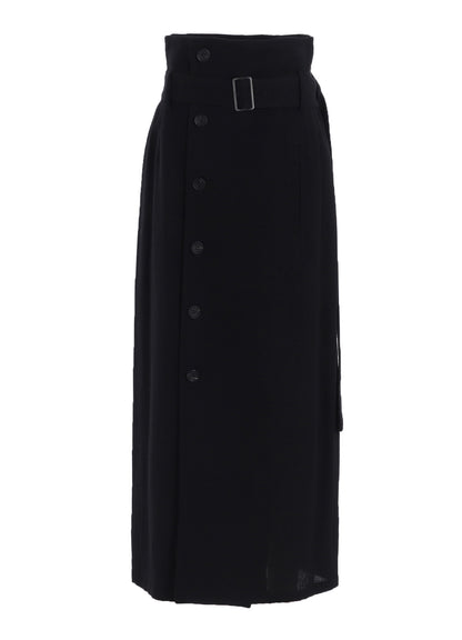 SOFT WOOL A HIGH WAIST SKIRT