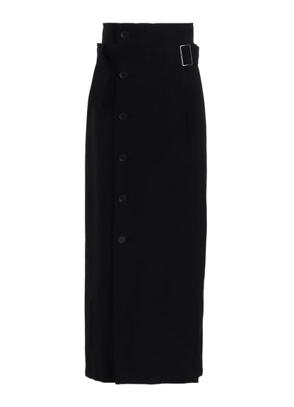 VISCOSE TWILL HIGH WAIST SKIRT