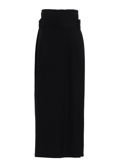 VISCOSE TWILL HIGH WAIST SKIRT