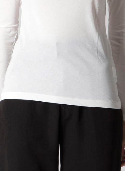 HIGH TWISTED JERSEY LONG SLV TURTLE NECK PO