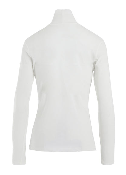 HIGH TWISTED JERSEY LONG SLV TURTLE NECK PO