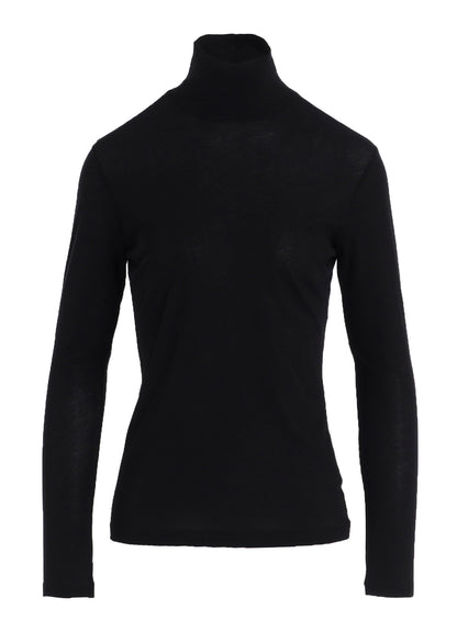 HIGH TWISTED JERSEY LONG SLV TURTLE NECK PO