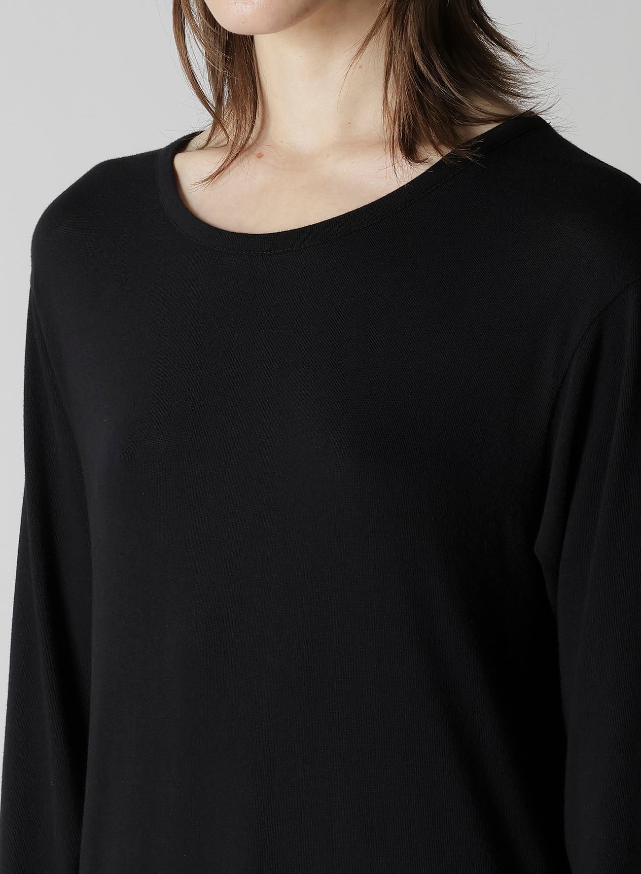 COTTON GAUZE DRAPED DRESS