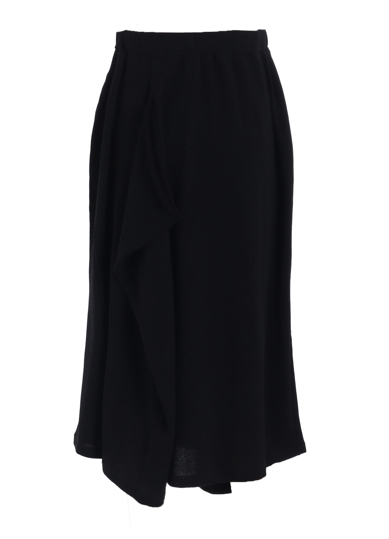 HIGH TWISTED GAUZE TERRY TUCKED SKIRT