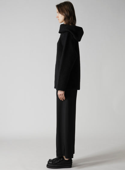 WOOL SHEEP PILE HOODIE PO