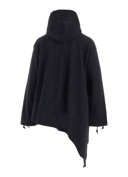 WOOLEN SINGLE JERSEY GATHERED PO B